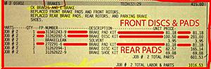 FS: Brake Pads &amp; Discs (1998 V70 AWD)-invoice-volvo-brake-pads-discs-crop.jpg