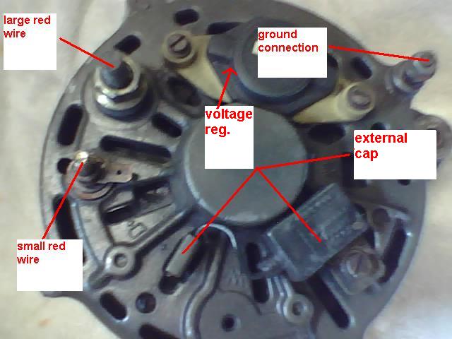 alternator problems burning wires help please - Volvo ... chevy fuel pump wiring diagram 