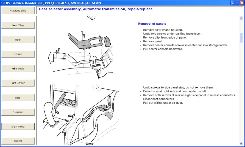 Shift Lock Volvo 850 Wiring Diagram - Complete Wiring Schemas