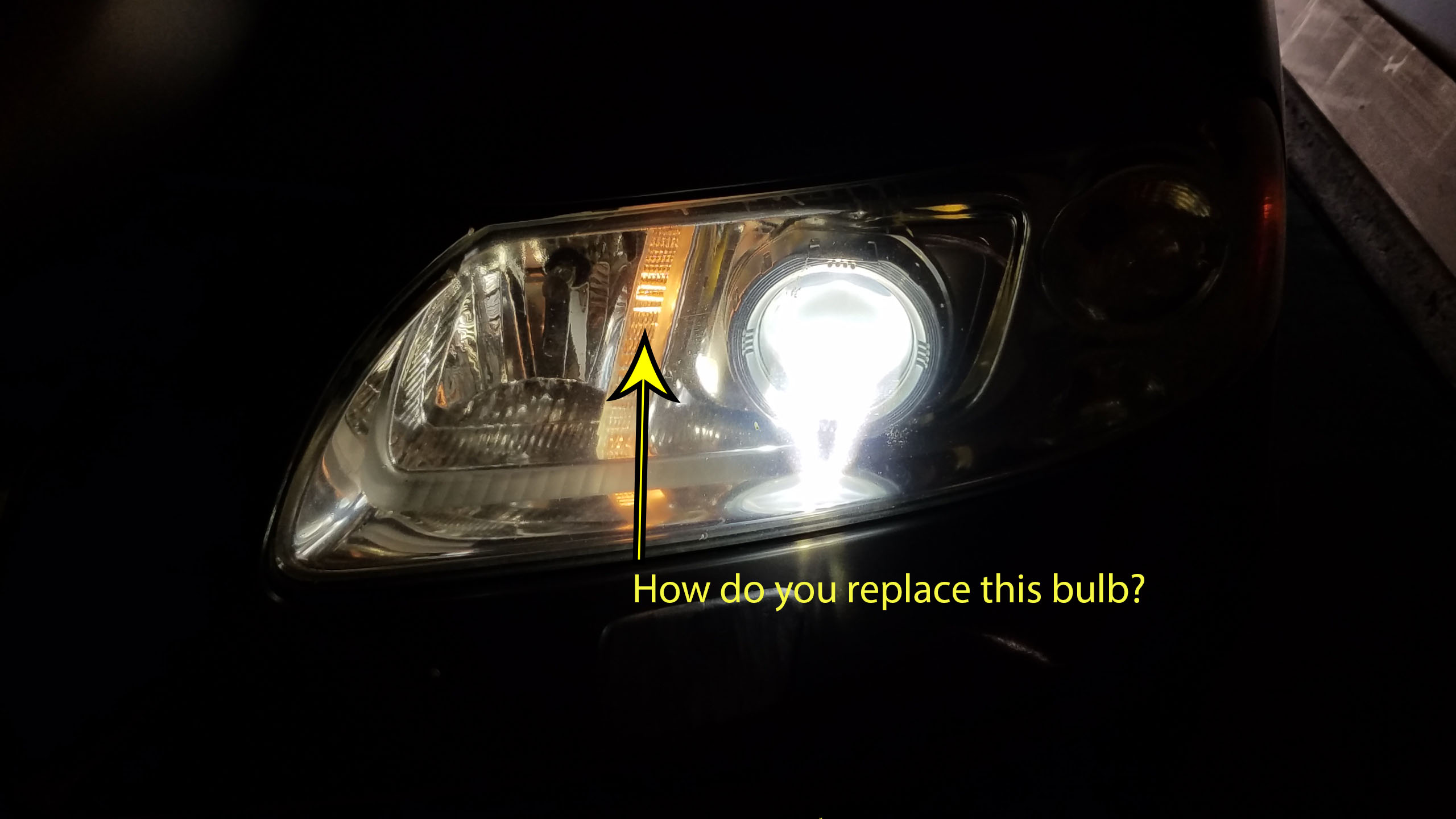 headlight bulb replacement